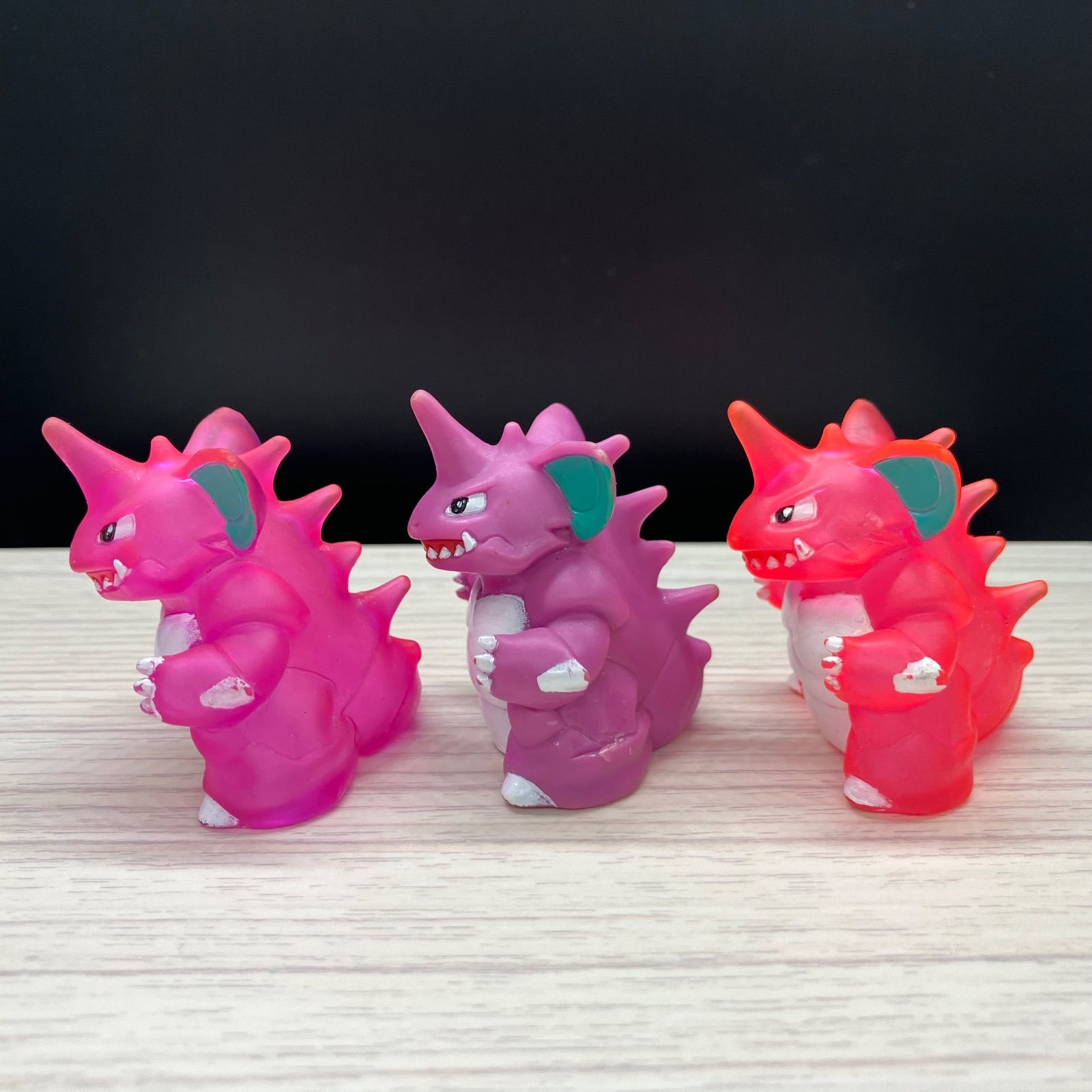ポケモン 指人形 ニドキング 3種類セット クリアver 【A-2 ポケモン