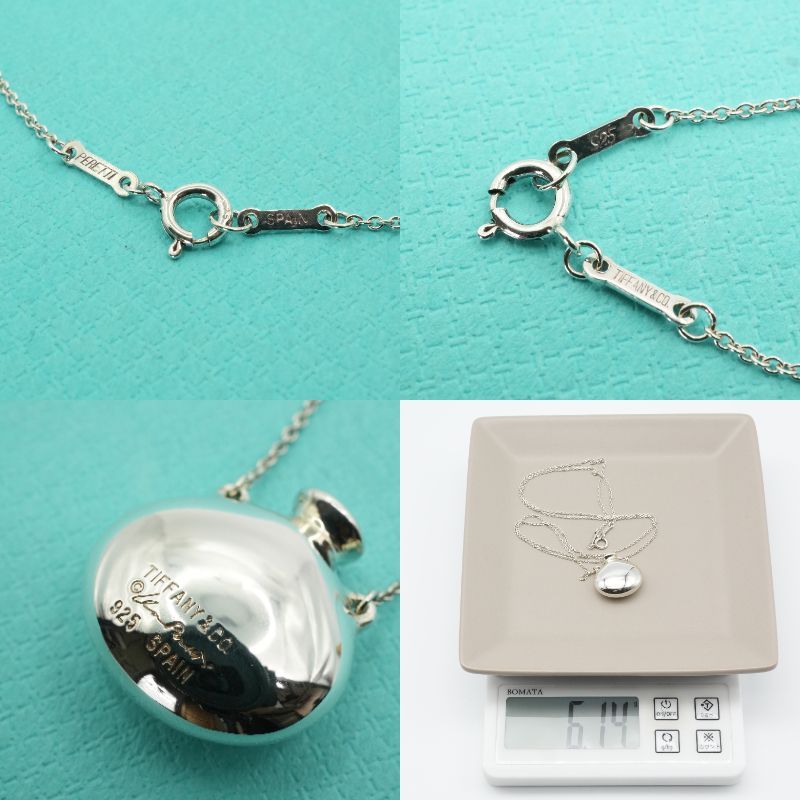 希少62cm ティファニー パフュームボトル ロング ネックレス/25-1838