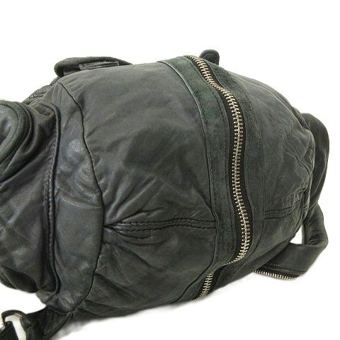 アレキサンダーワン マルチウェイ レザー リュック ショルダーバッグ グリーン アレキサンダーワン ALEXANDER WANG マルチウェイ レザー リュック