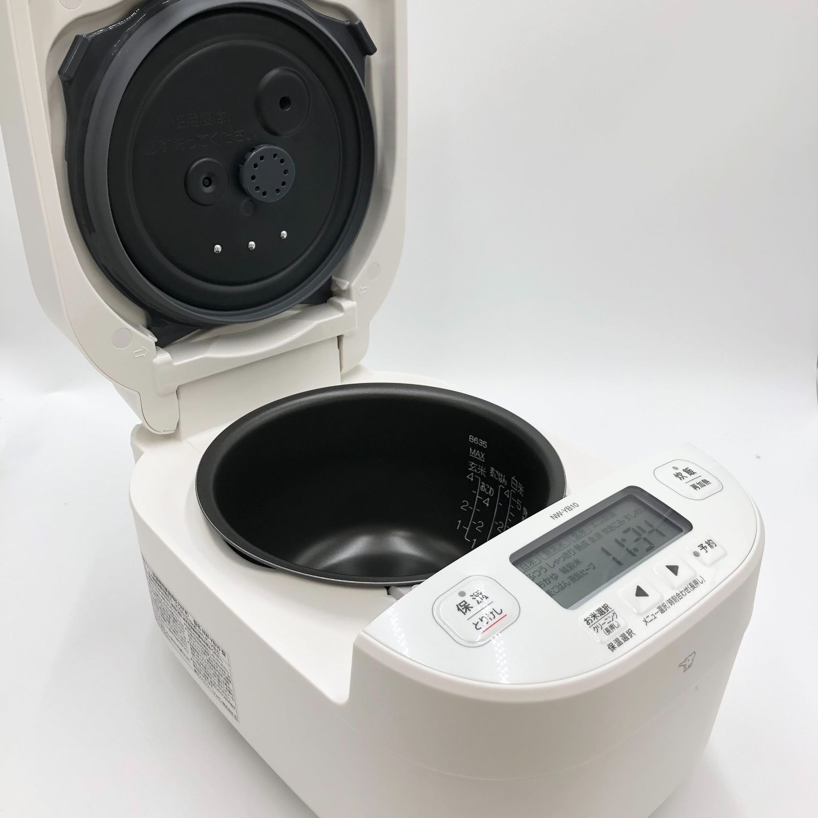 象印マホービン 炊飯器 5.5合 ホワイト NW-YB10-WA - メルカリ