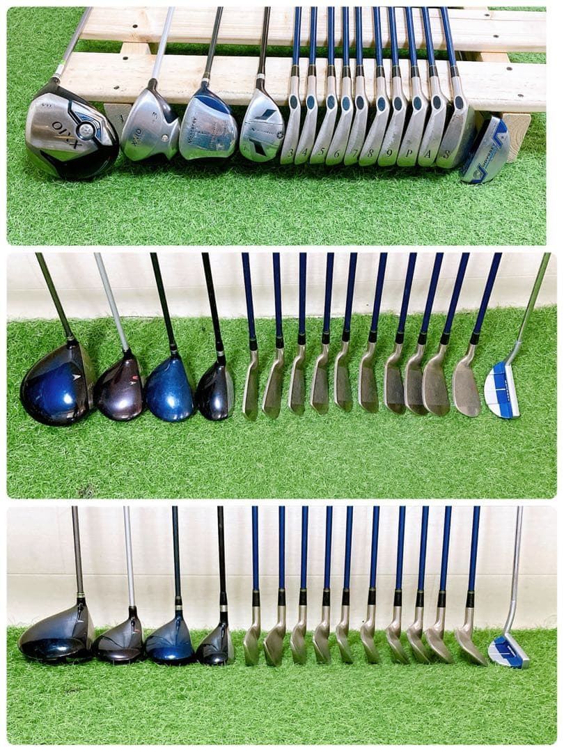 M11.ゼクシオ 初心者オススメ ゴルフクラブ メンズセット 右利き 15本