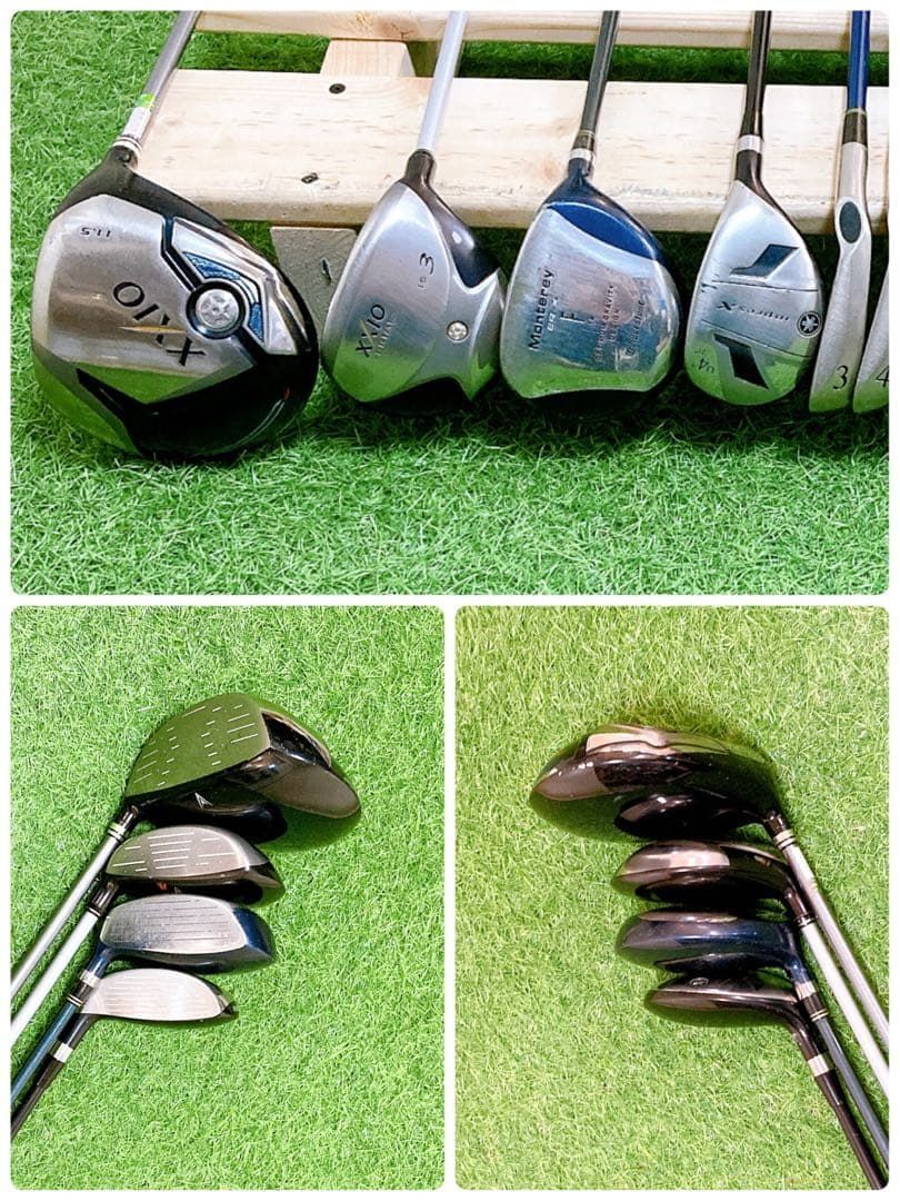 M11.ゼクシオ 初心者オススメ ゴルフクラブ メンズセット 右利き 15本