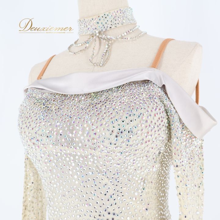 スタンダードドレス　社交ダンスドレス　新品　ワンピース　パーティードレス 社交ダンス 衣装 スタンダードドレス ワンピース ドレス スタンダード