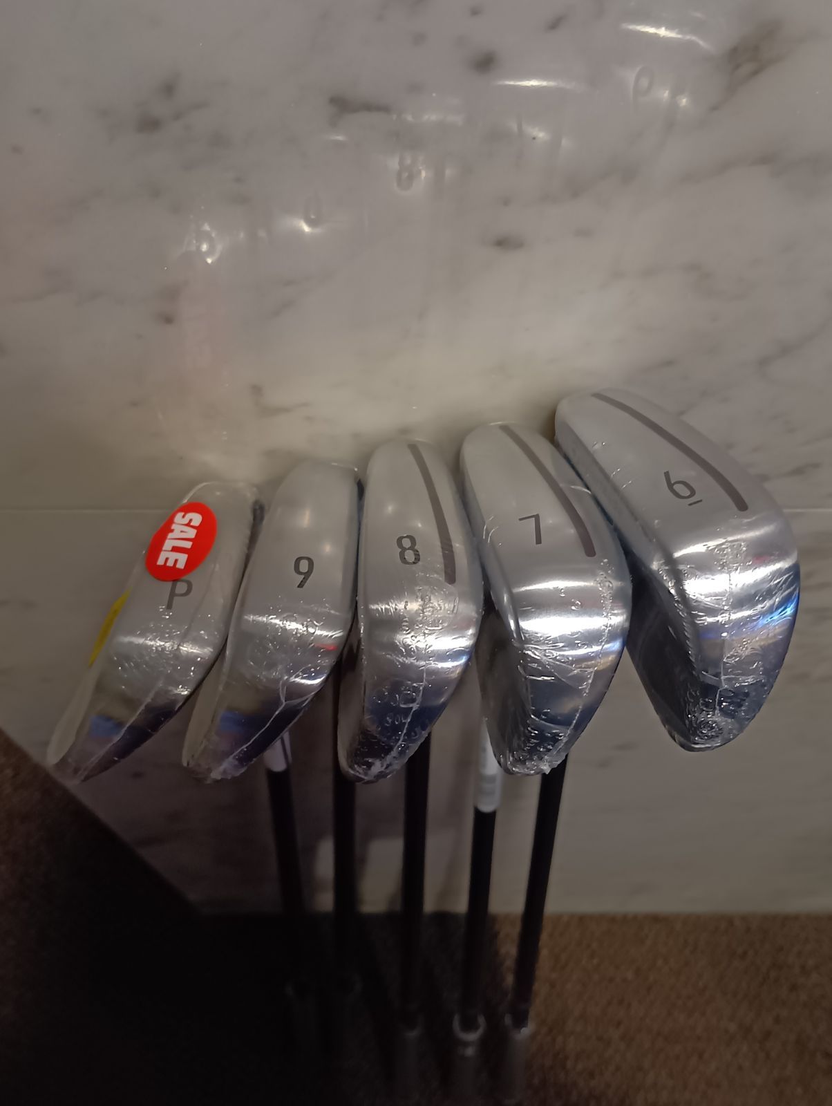 LH ISet【レフティー】【新品未使用】テーラーメイド Qi アイアン 5本