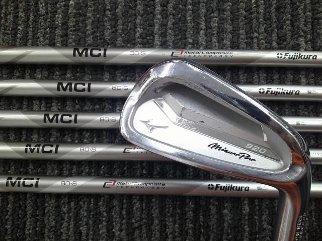 中古 アイアンセット ミズノ Mizuno Pro 920/MCI 80 /S/23[7582