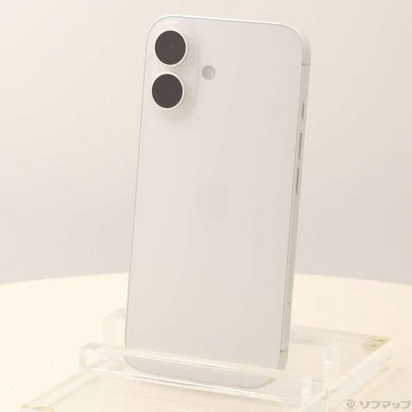中古品〕 iPhone16 256GB ホワイト MYDX3J／A SIMフリー【349】 - メルカリ