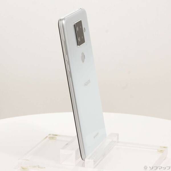 品〕 AQUOS sense4 plus 128GB ホワイト SH-M16 SIMフリー【349】