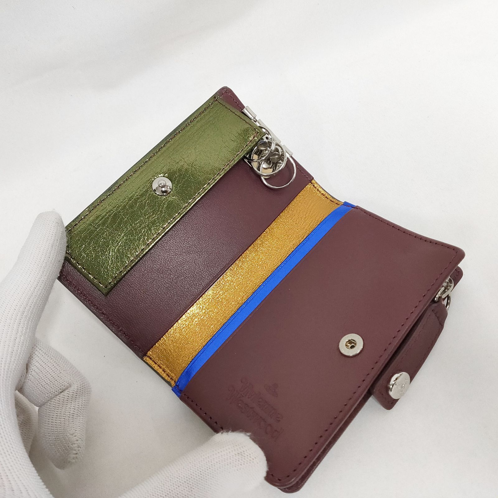 新品 未使用 ヴィヴィアンウエストウッド タイガーフラワー キーケース