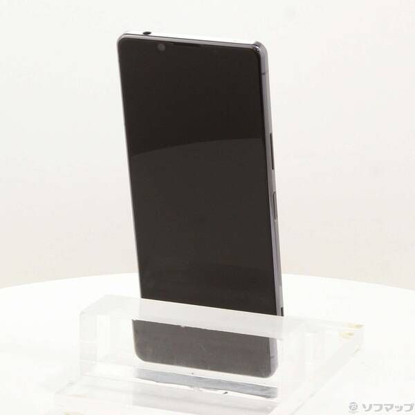 中古品〕 Xperia 1 II 128GB パープル SO-51A docomoロック解除SIM