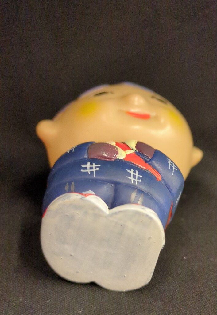 昭和レトロ　当時物　希少品　秋田銀行　アコちゃん　ソフビ貯金箱　5種類 昭和レトロ 当時物 希少品 秋田銀行 アコちゃん ソフビ貯金箱 5種類 Yahoo!