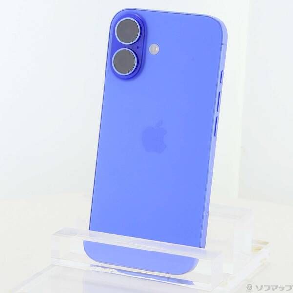 〔品〕 iPhone16 512GB ウルトラマリン MYE53J／A SIMフリー【196】