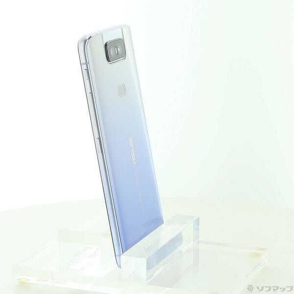 中古品〕 ZenFone 6 128GB トワイライトシルバー ZS630KL-SL128S6 SIM