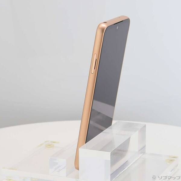 中古品〕 arrows We 64GB ローズゴールド FCG01 au SIMフリー【276