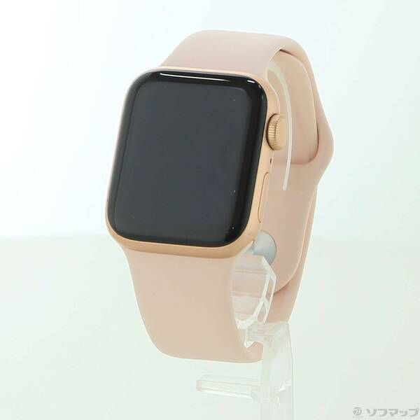 中古品〕 Apple Watch SE 第1世代 GPS 40mm ゴールドアルミニウム