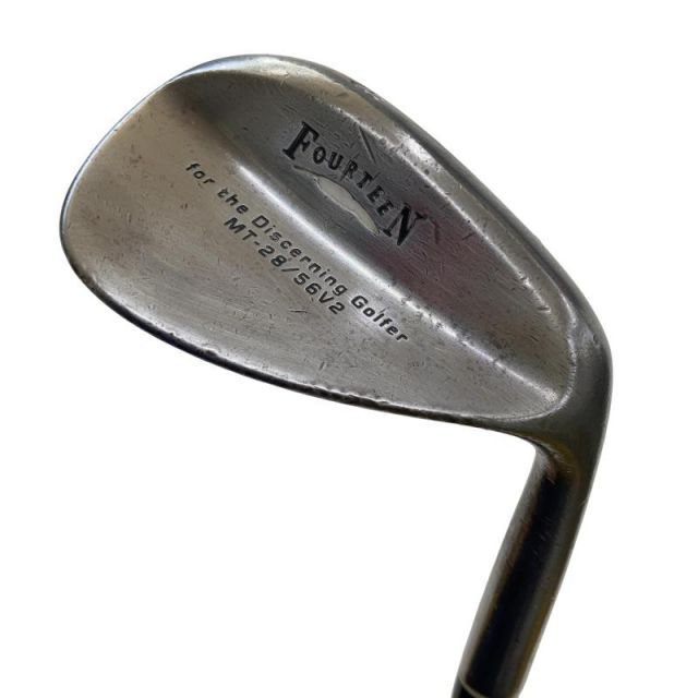 中古】 フォーティーン MT-28 V2(メッキ仕上げ) 56° ウェッジ WG NS