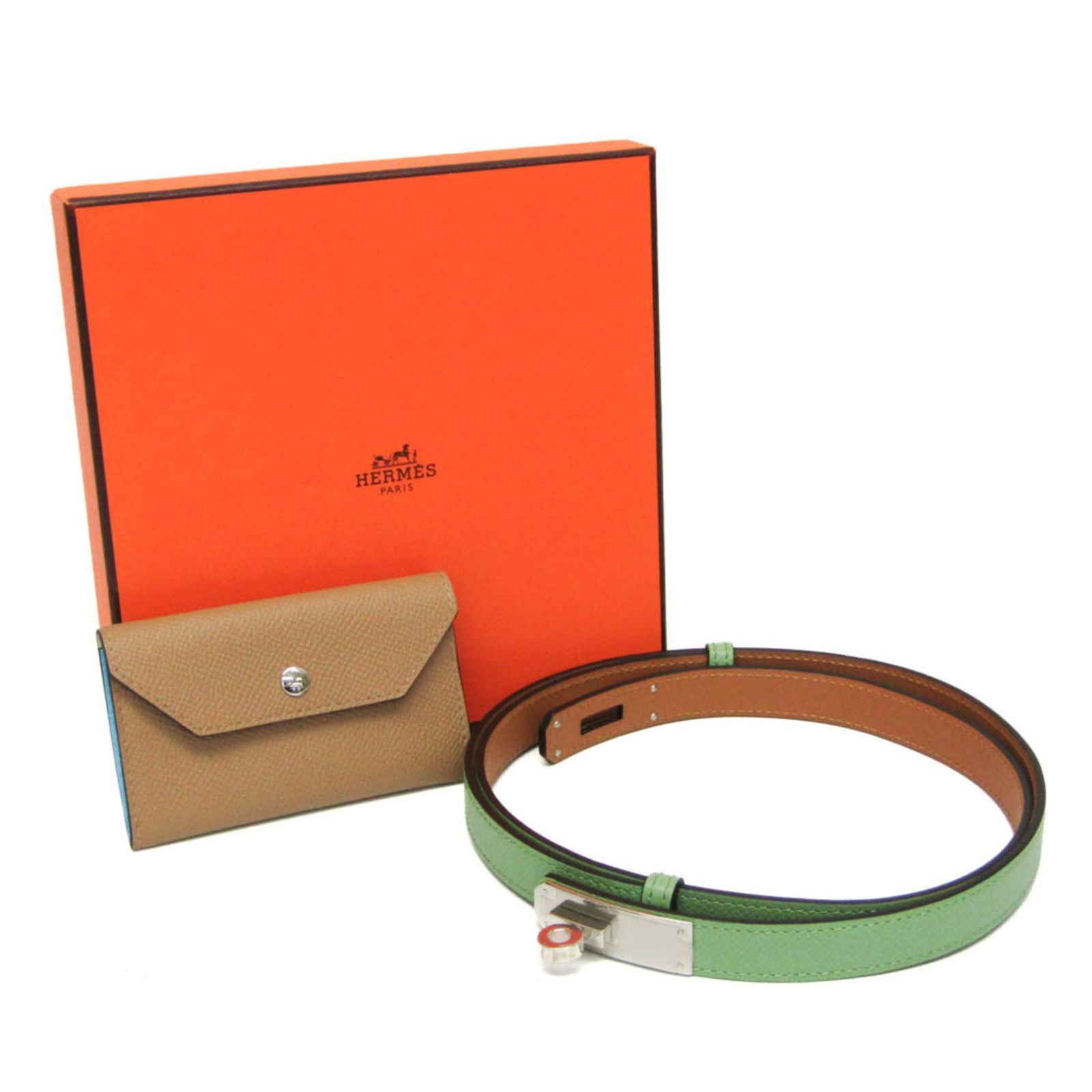 エルメス(Hermes) ケリー ポケット ベルト 18 レディース レザー