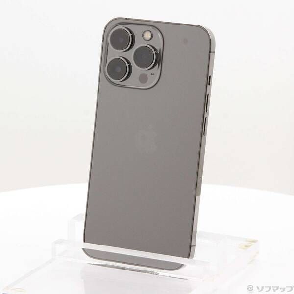 中古品〕 iPhone13 Pro 256GB グラファイト MLUN3J／A SIMフリー【269