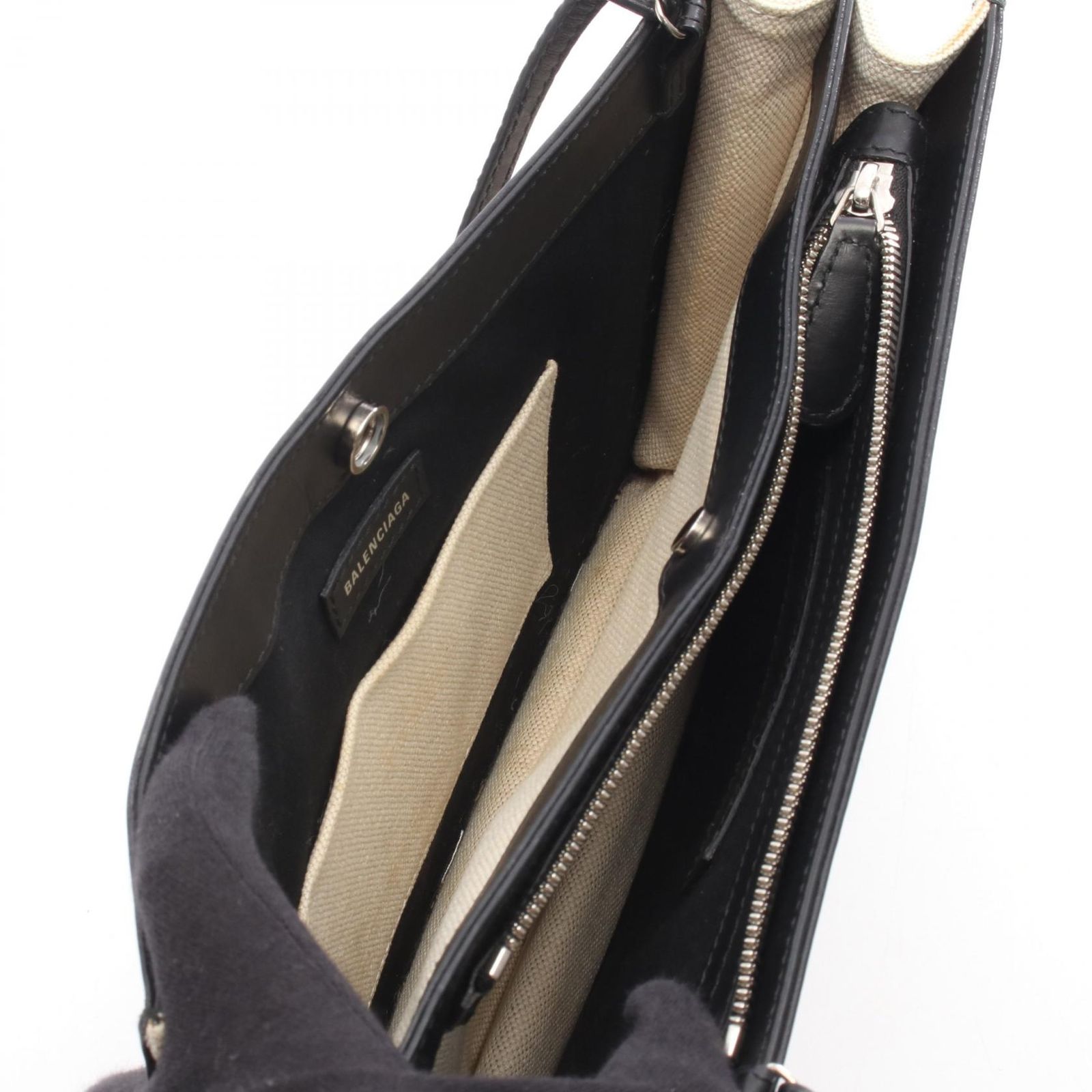 バレンシアガ BALENCIAGA ショルダーバッグ ネイビー ポシェット