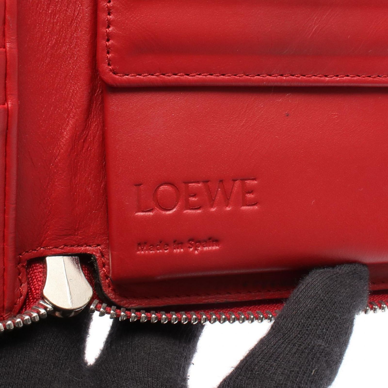 ロエベ　ラウンドジップウォレット LOEWE（ロエベ） RAINBOW ZIP AROUND WALLET レインボー ジップ