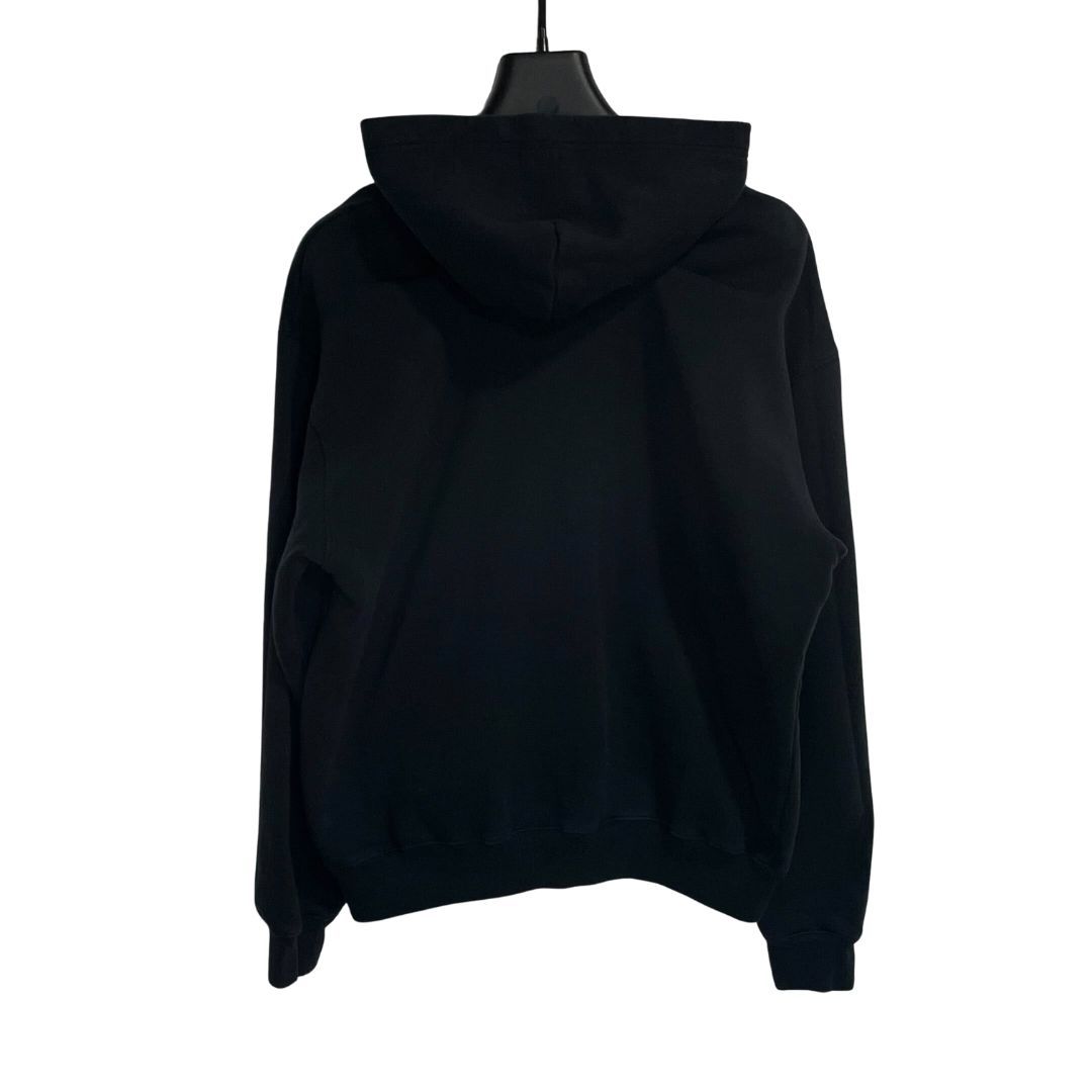 BALENCIAGA/XS /ブラック /ロゴプリントパーカー /型番ca00985 - メルカリ