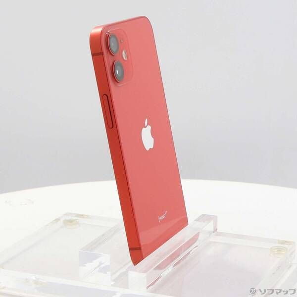 中古品〕 iPhone12 mini 128GB プロダクトレッド MGDN3J／A SIMフリー