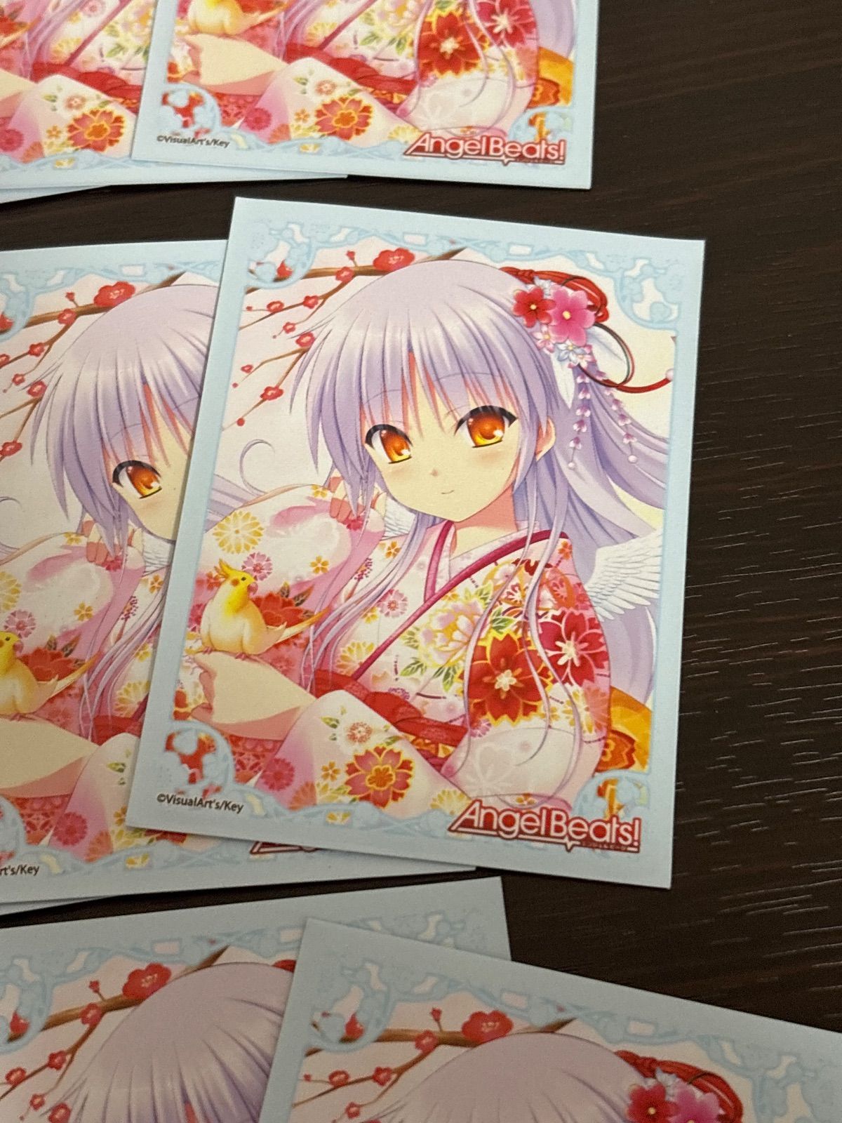 WNB　天使　立華かなで　スリーブセット Angel Beats!]スリーブ（かなで／夜空）