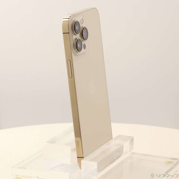 中古品〕 iPhone13 Pro Max 512GB ゴールド MLJV3J／A SIMフリー【344