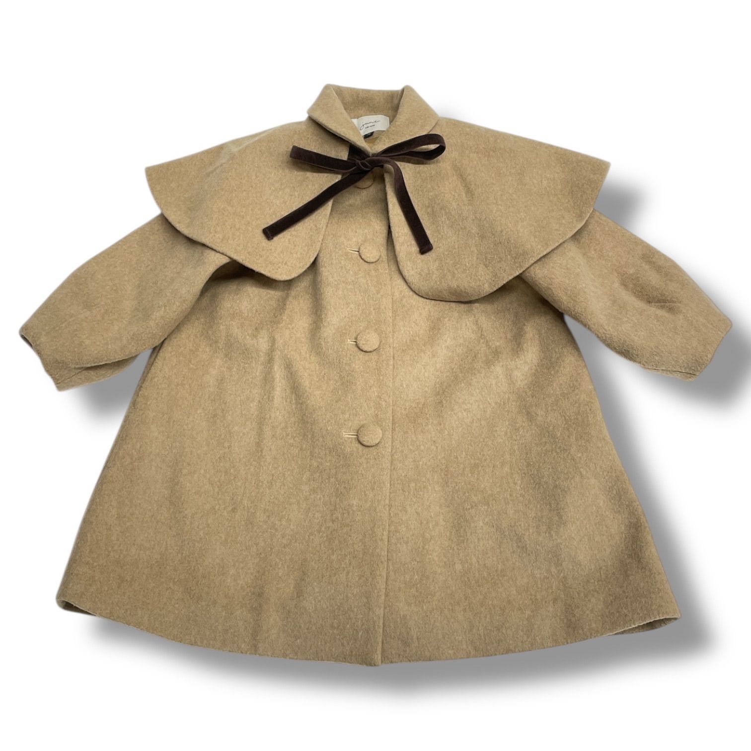 junelittlecloset  キッズコート　Mサイズ june little closet ジューンリトルクローゼット ケープコート コート