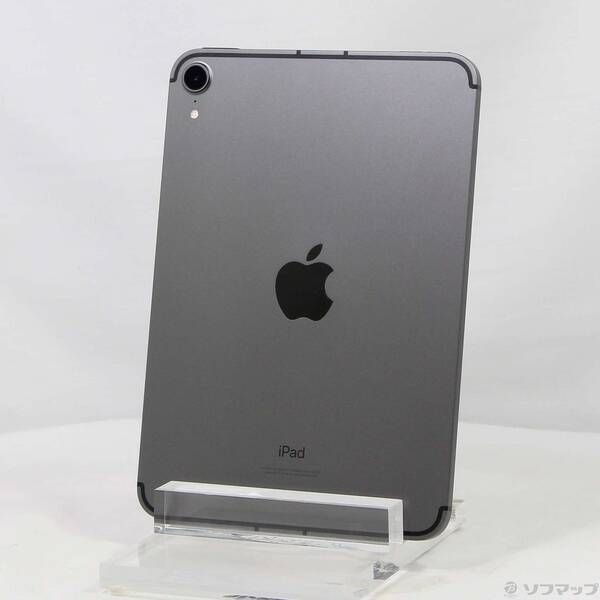 中古品〕 iPad mini 第6世代 64GB スペースグレイ MK893J／A SIMフリー