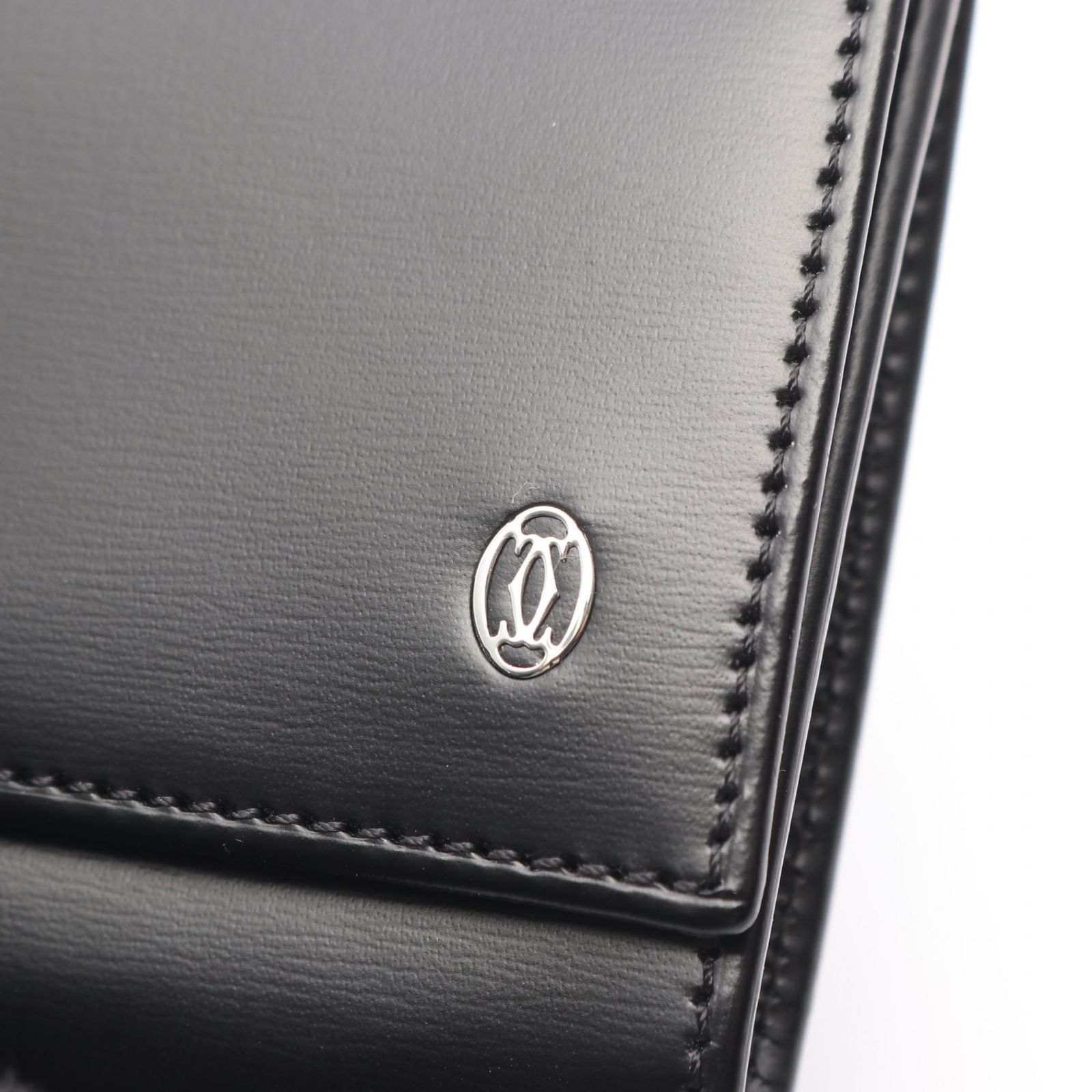 カルティエ CARTIER コインケース パシャ ブラック レザー パシャ