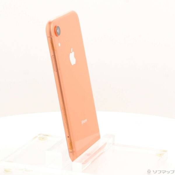 中古品〕 iPhoneXR 256GB コーラル MT102J／A SIMフリー【305】 - メルカリ