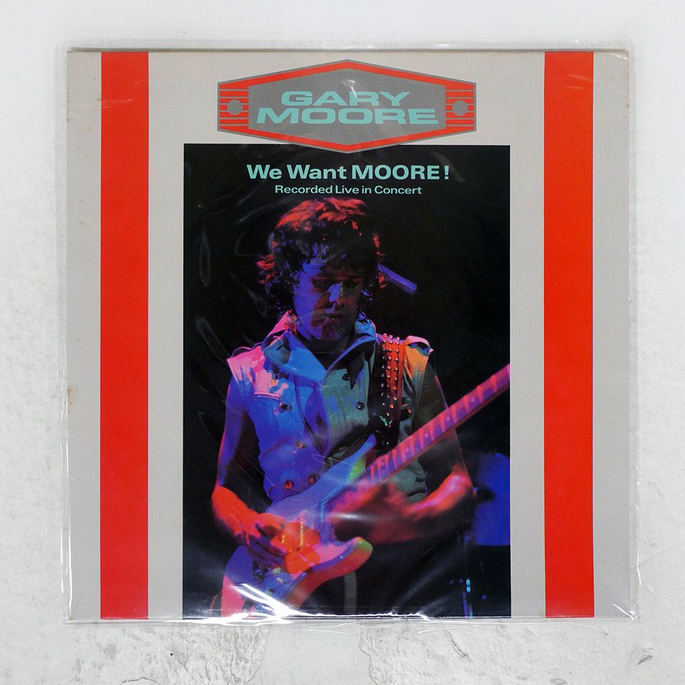 UK盤 GARY MOORE/WE WANT MOORE/10 GMDL1 LP - メルカリ