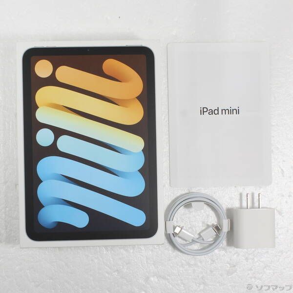 中古品〕 iPad mini 第6世代 64GB スターライト MK7P3J／A Wi-Fi【371