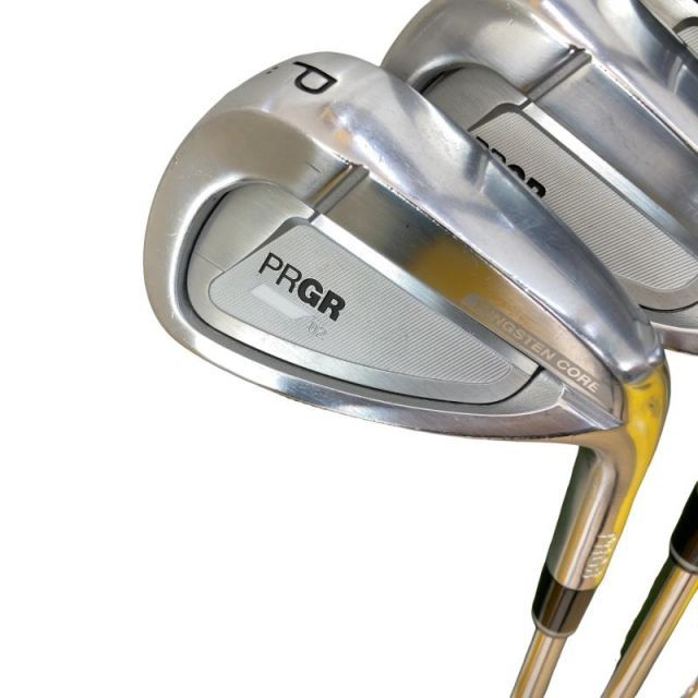 中古】 プロギア PRGR 02 6S アイアンセット IR スペックスチールIII