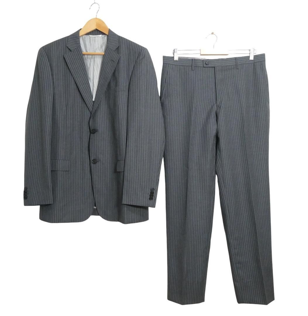 美品 Ermenegildo Zegna エルメネジルドゼニア サイズ50 ストライプ柄