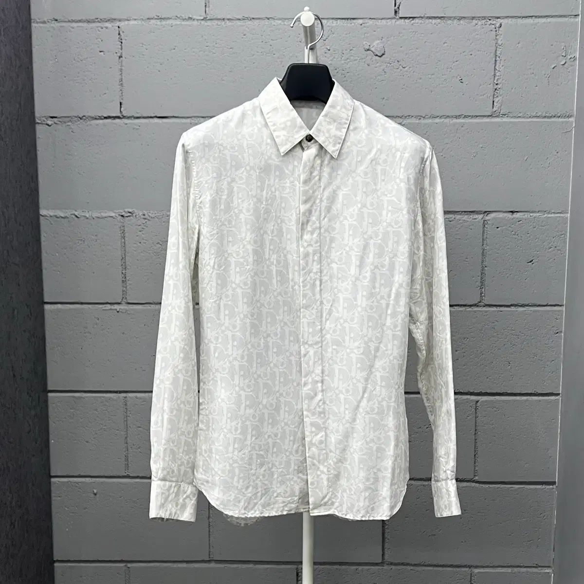 Dior オブリーク シルク シャツ 37size - メルカリ