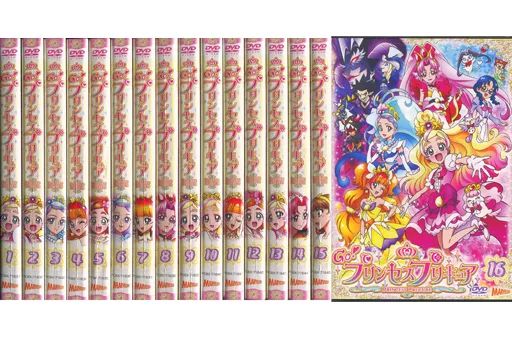アニメ レンタルアップDVD Go!プリンセスプリキュア 単巻全16巻セット