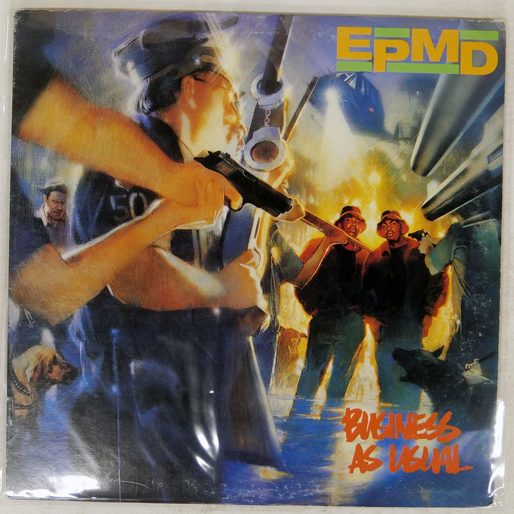 EPMD - Business as Usual LPレコード 国内盤 EPMD/BUSINESS AS USUAL/RUSH MR057 LP - メルカリ