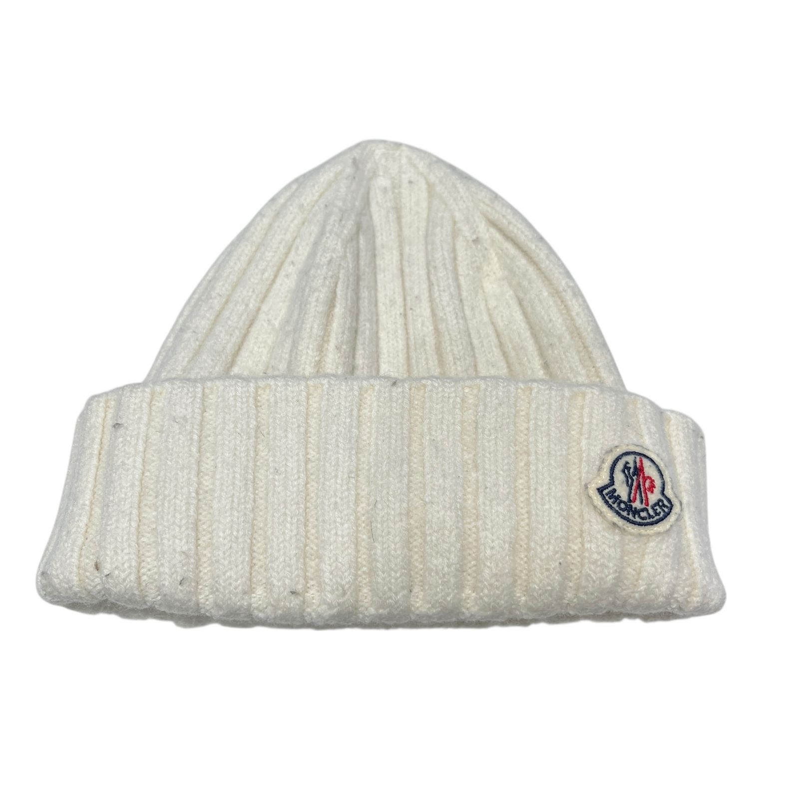 MONCLER モンクレール ニット帽 帽子 ホワイト ファッション小物 A9327