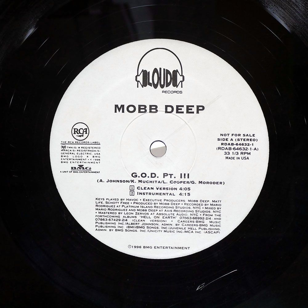 US盤 MOBB DEEP/G.O.D. PT. 3/LOUD RDAB646321 12 - メルカリ
