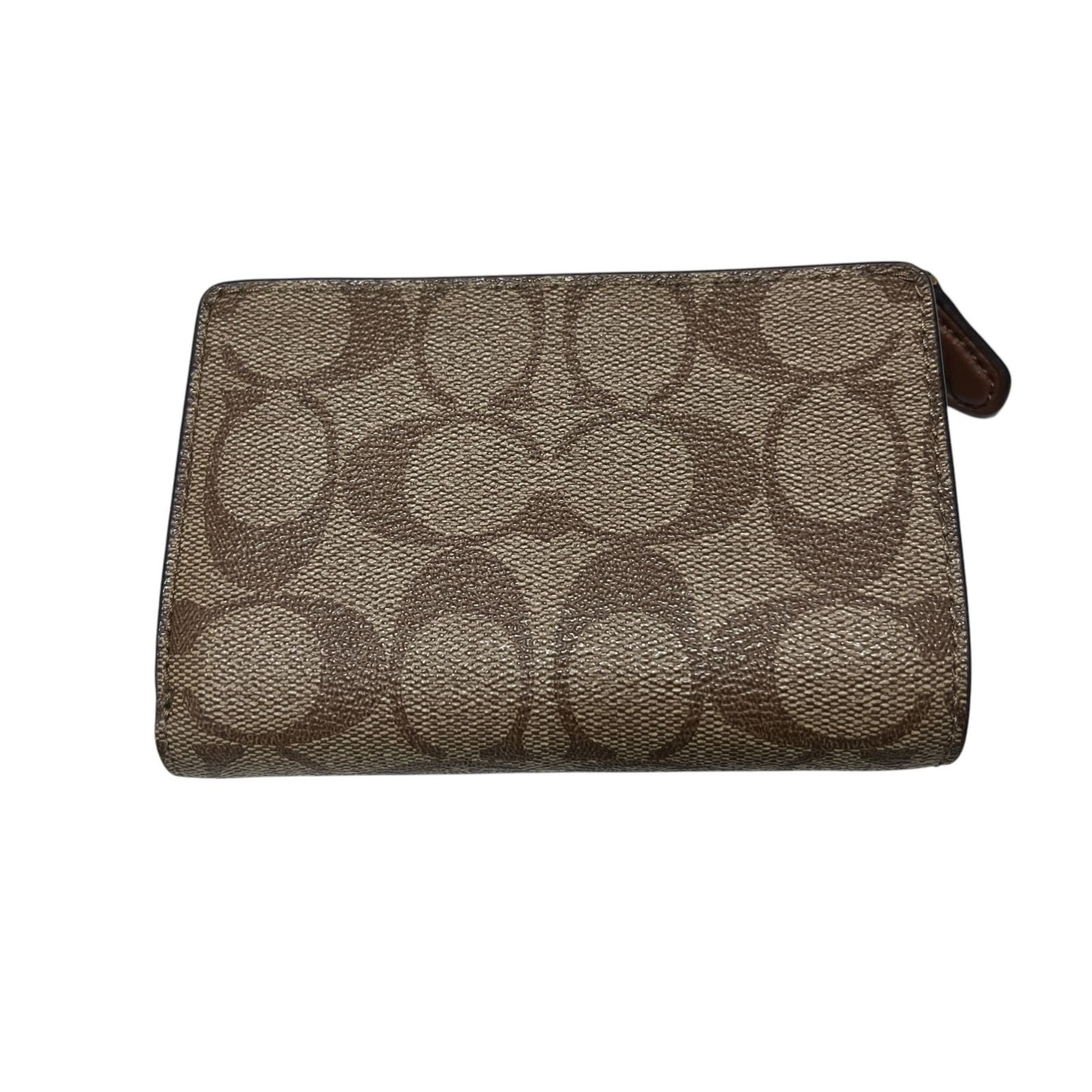 新品☆COACH (コーチ) 折り財布　ブラウン　シグネチャー レザー コーチ COACH 財布 （ブラウン） -waja bazar - 海外ファッション