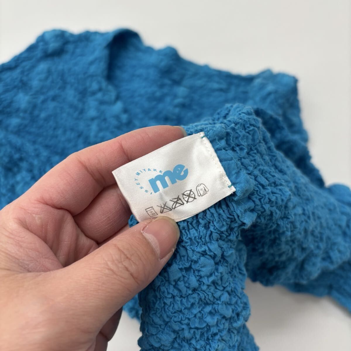 me ISSEY MIYAKE ミー イッセイミヤケ シワ加工 染め 特殊加工