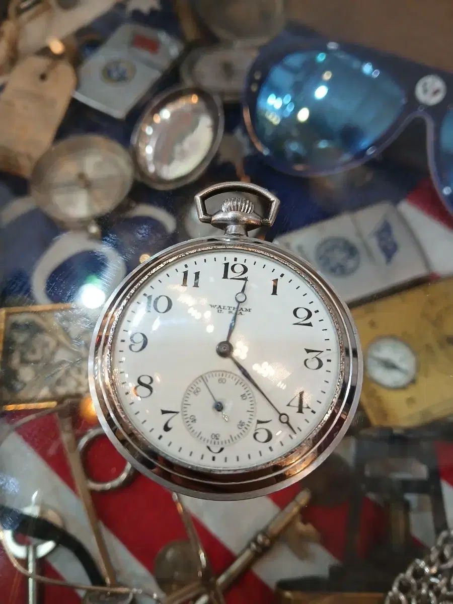 アメリカ ヴィンテージ ウォルサム（WALTHAM U S A）機械式懐中時計