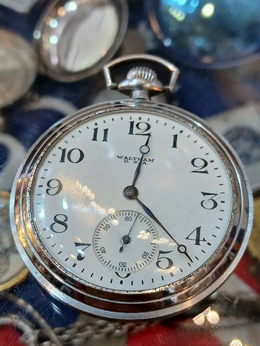 アメリカ ヴィンテージ ウォルサム（WALTHAM U S A）機械式懐中時計
