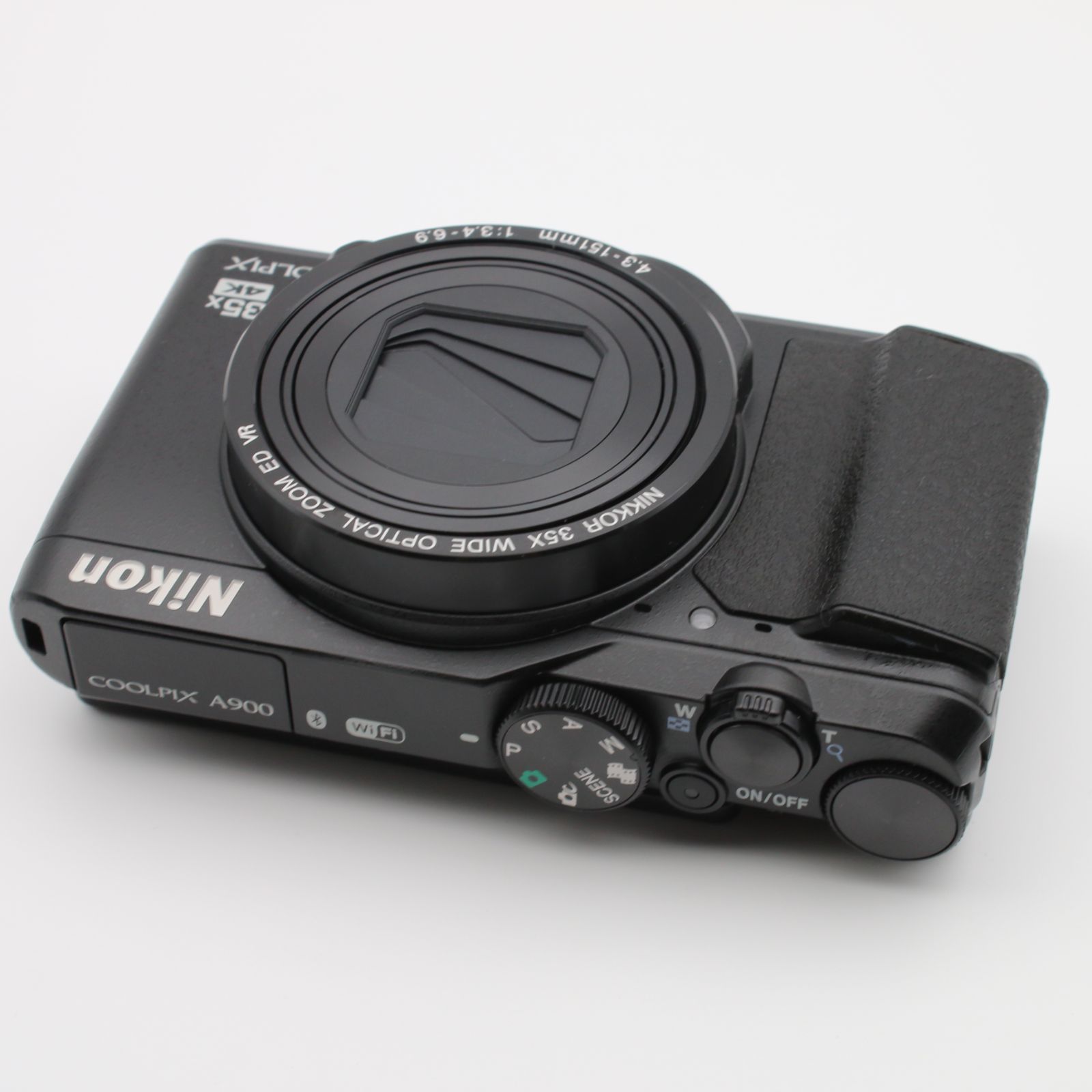 ほぼ新品】 Nikon COOLPIX A900 ブラック 光学35倍ズーム 2029万画素