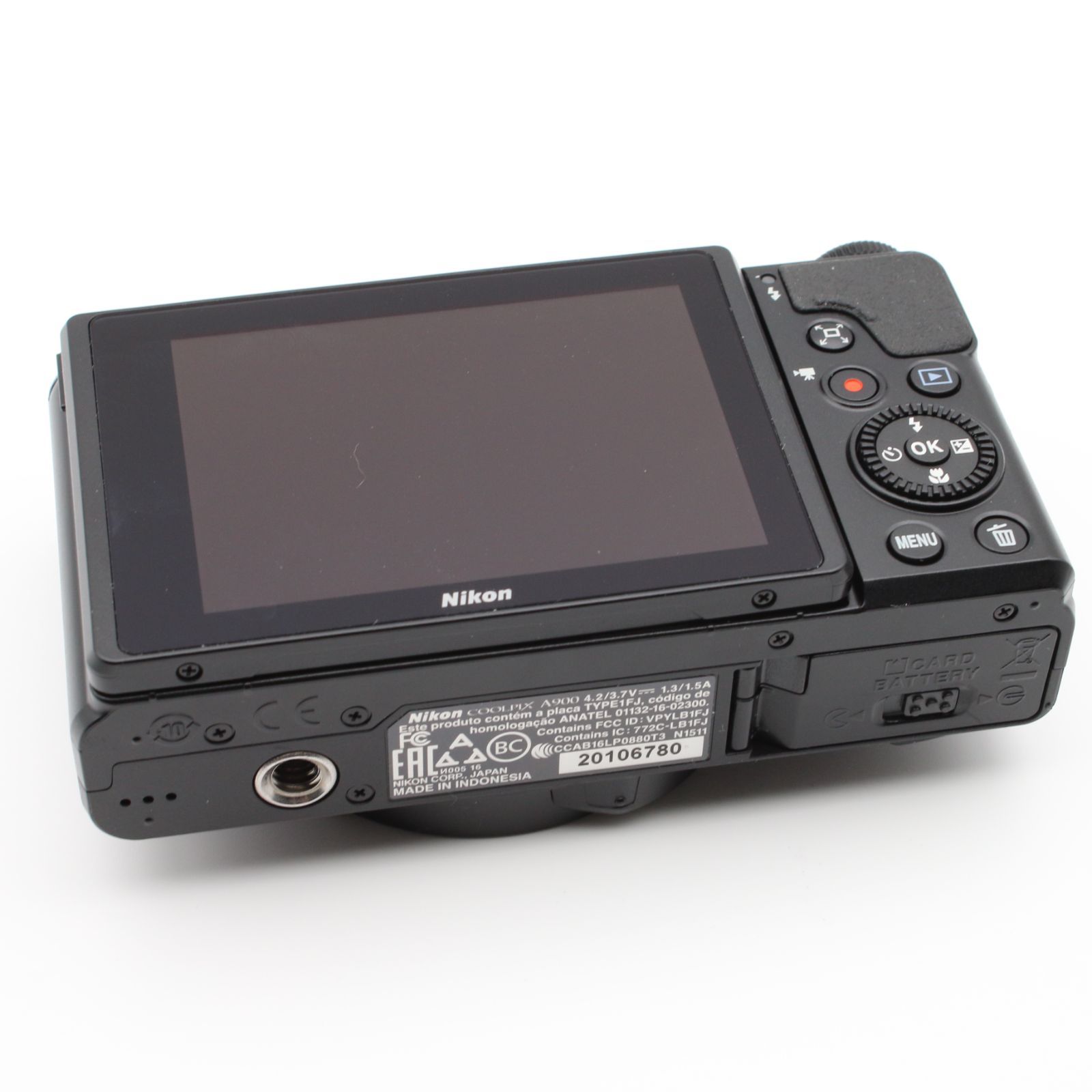 ほぼ新品】 Nikon COOLPIX A900 ブラック 光学35倍ズーム 2029万画素