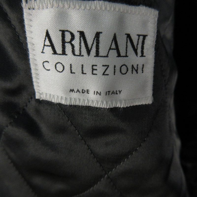 アルマーニ コレツィオーニ ARMANI COLLEZIONI ウール カシミヤ 中綿