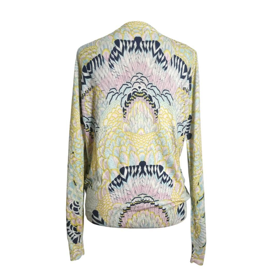 新品同様 LEONARD PARIS レオナールパリ サイズ40 L シルク×ウール