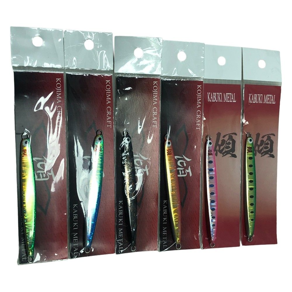 ΣΣKOJIMA CRAFT コジマクラフト メタルジグ カブキメタル35 6個まとめ
