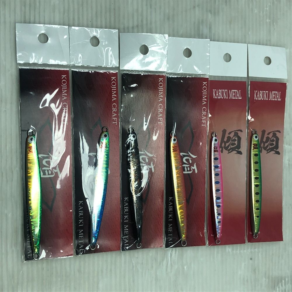 ΣΣKOJIMA CRAFT コジマクラフト メタルジグ カブキメタル35 6個まとめ